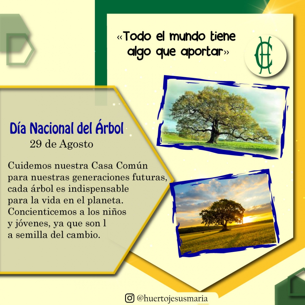 Día Nacional del Árbol 29 de Agosto